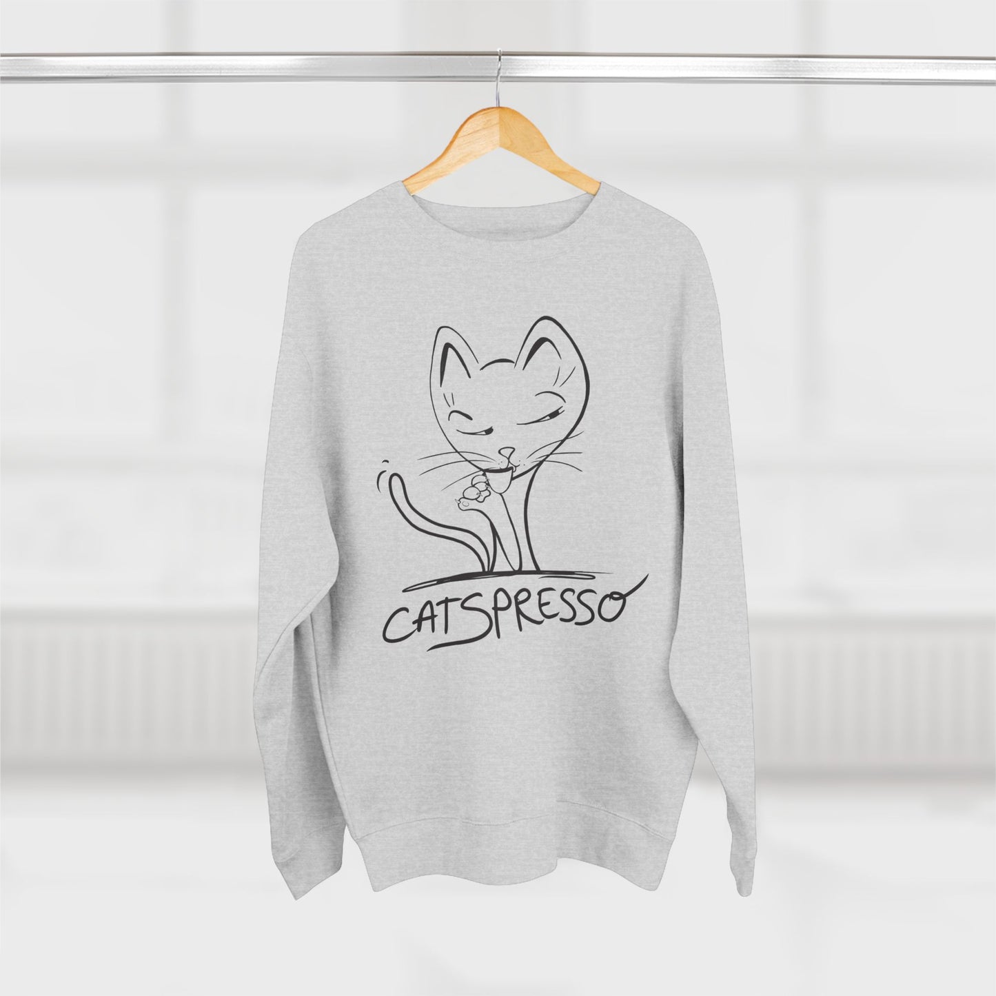 Espresso Cat with Attitude