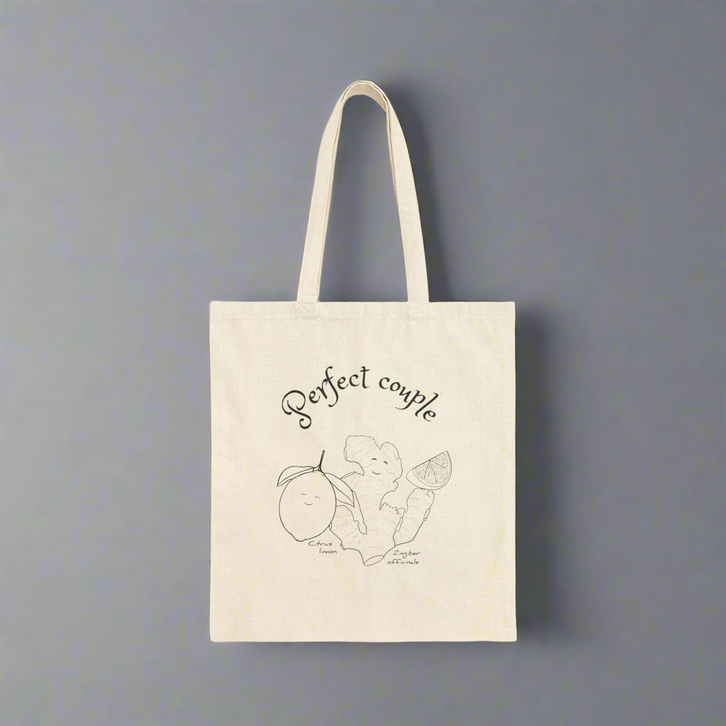 Ginger Lemon Tote Bag