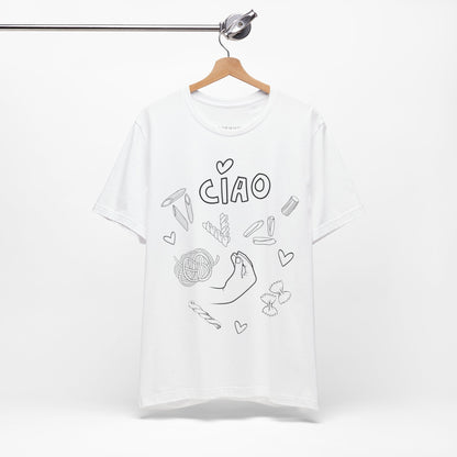 T-shirt with pasta 