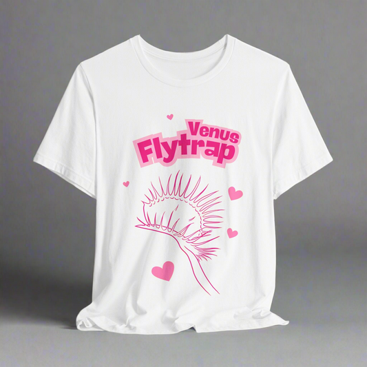 T-shirt with playful Venus Flytrap design