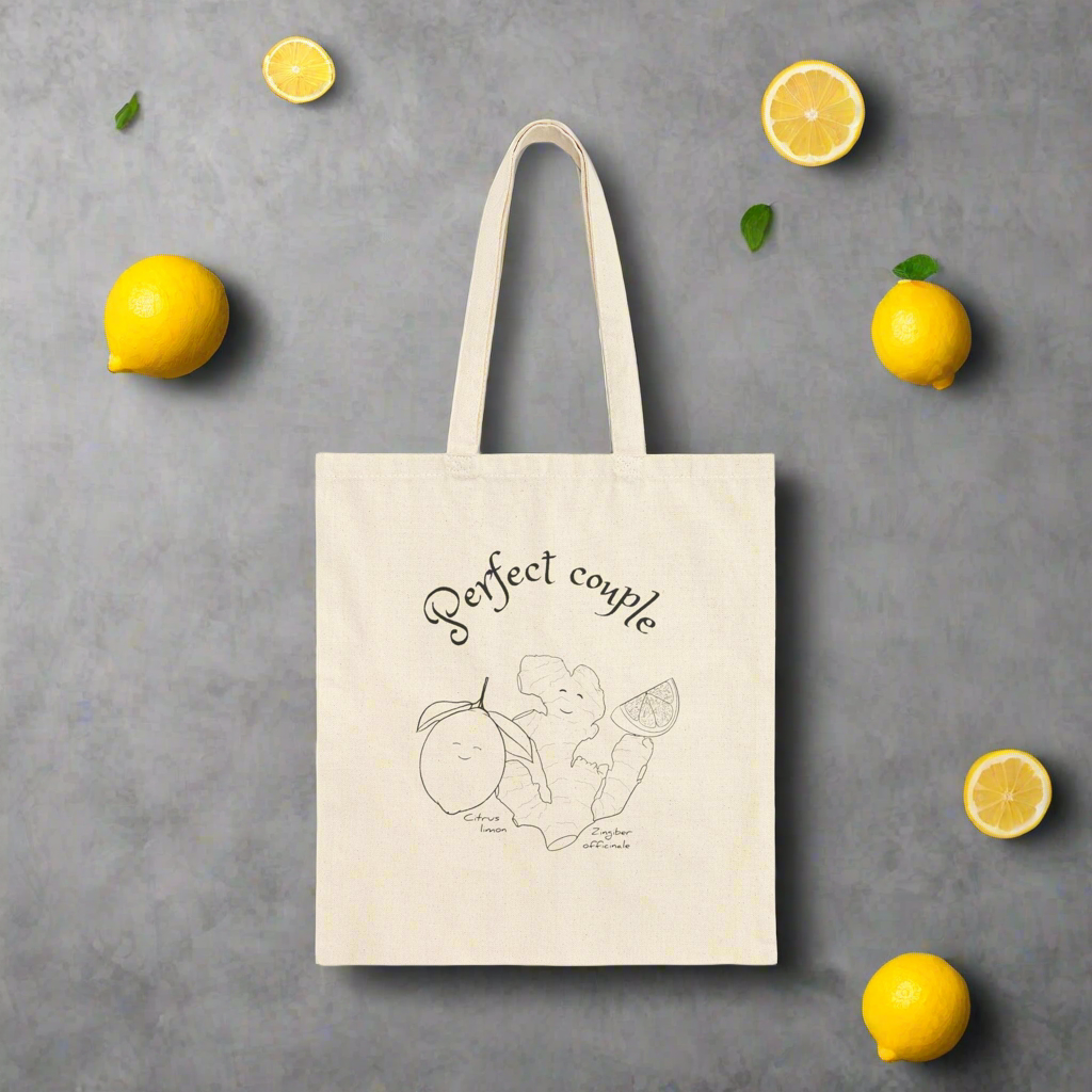 Ginger Lemon Tote Bag
