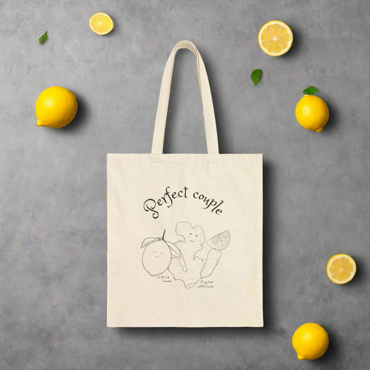 Ginger Lemon Tote Bag