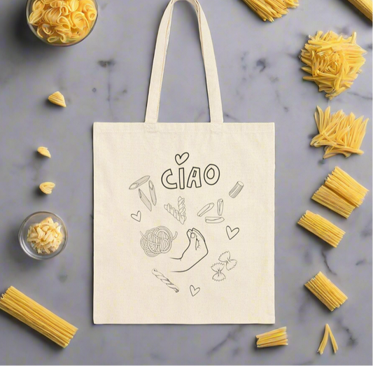 Ciao Canvas Tote Bag