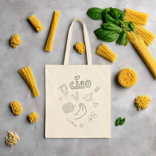 Ciao Canvas Tote Bag