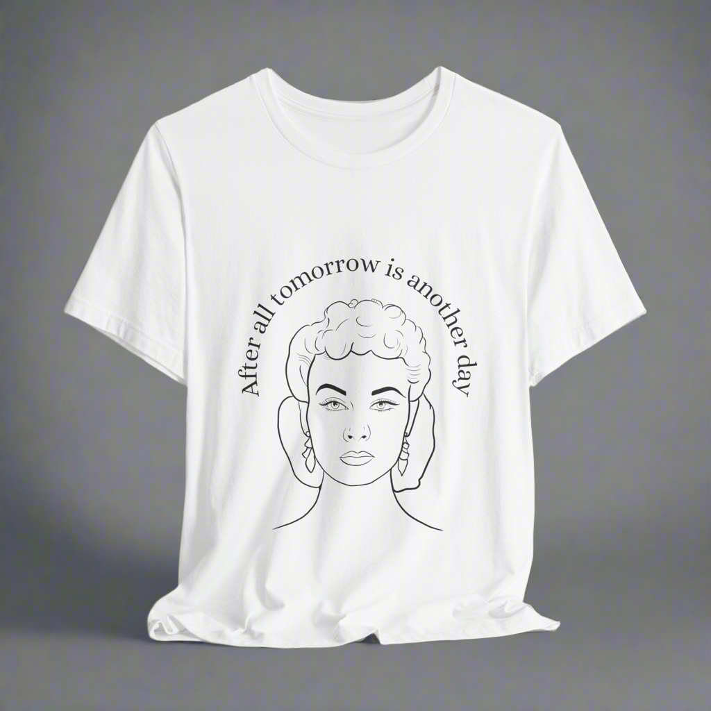 T-shirt with Scarlett O’Hara from the movie Gone with the Wind