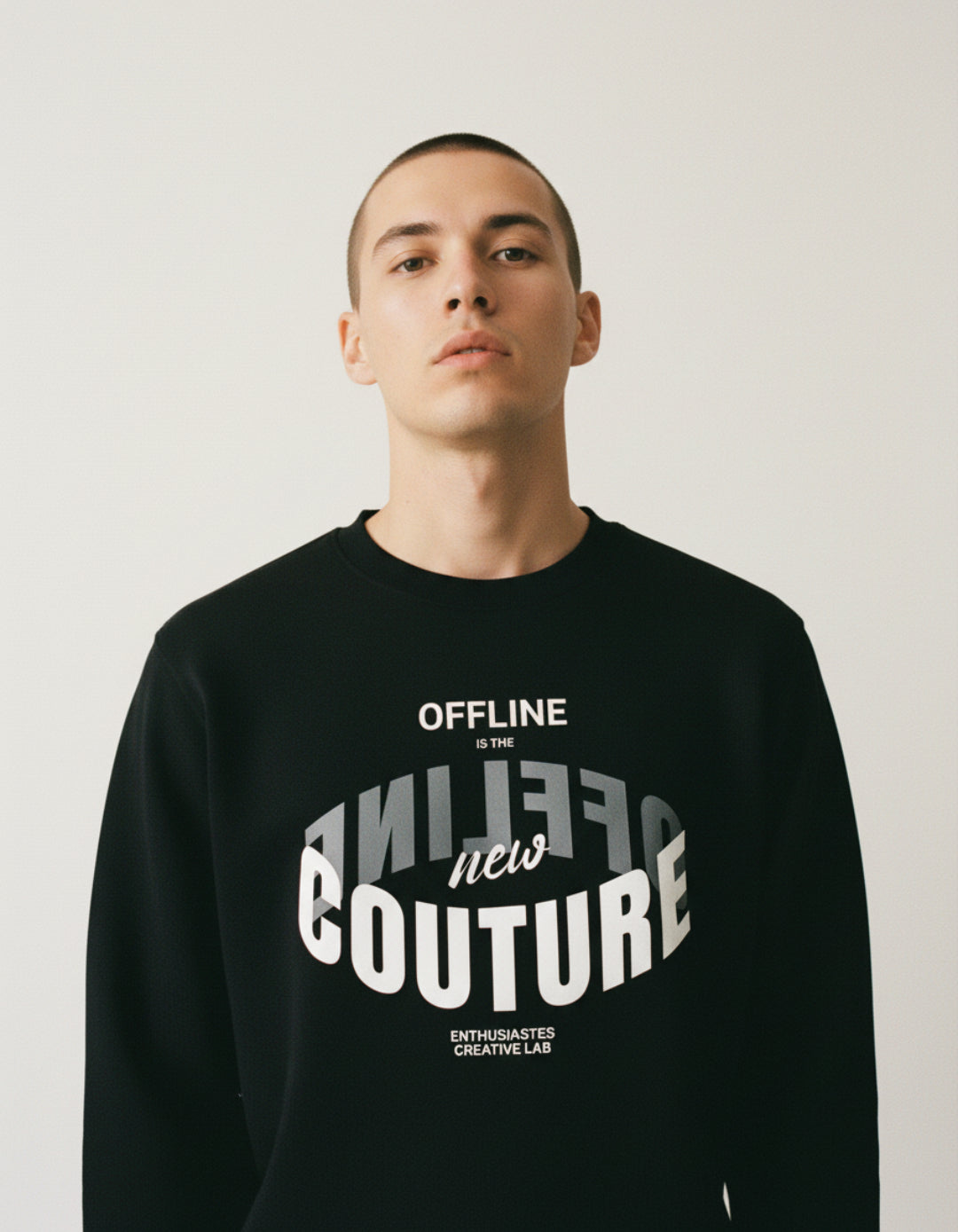 Offline is the New Couture | Organic Cotton Sweatshirt