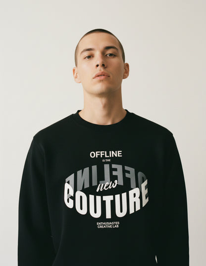 Offline is the New Couture | Organic Cotton Sweatshirt