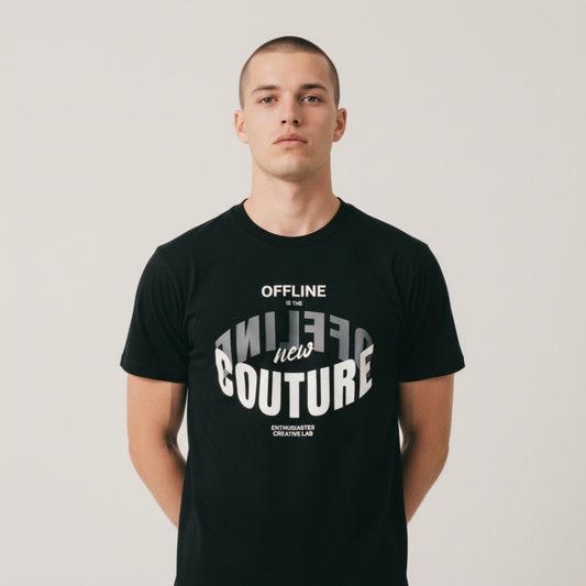 Offline Couture Unisex Black